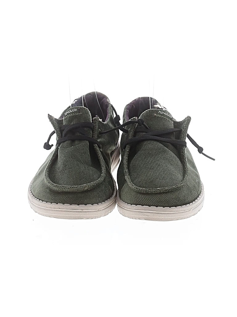 Pre-owned Hey Dude Sneakers In Green