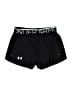 Under Armour 100% Polyester Graphic Black Athletic Shorts Size XS - photo 1