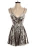 Silence and Noise Metallic Silver Romper Size XS - photo 1