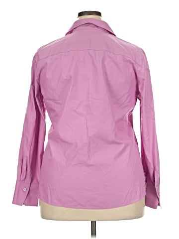 Foxcroft Long Sleeve Button-Down Shirt (view 2)
