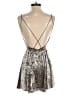 Silence and Noise Metallic Silver Romper Size XS - photo 2