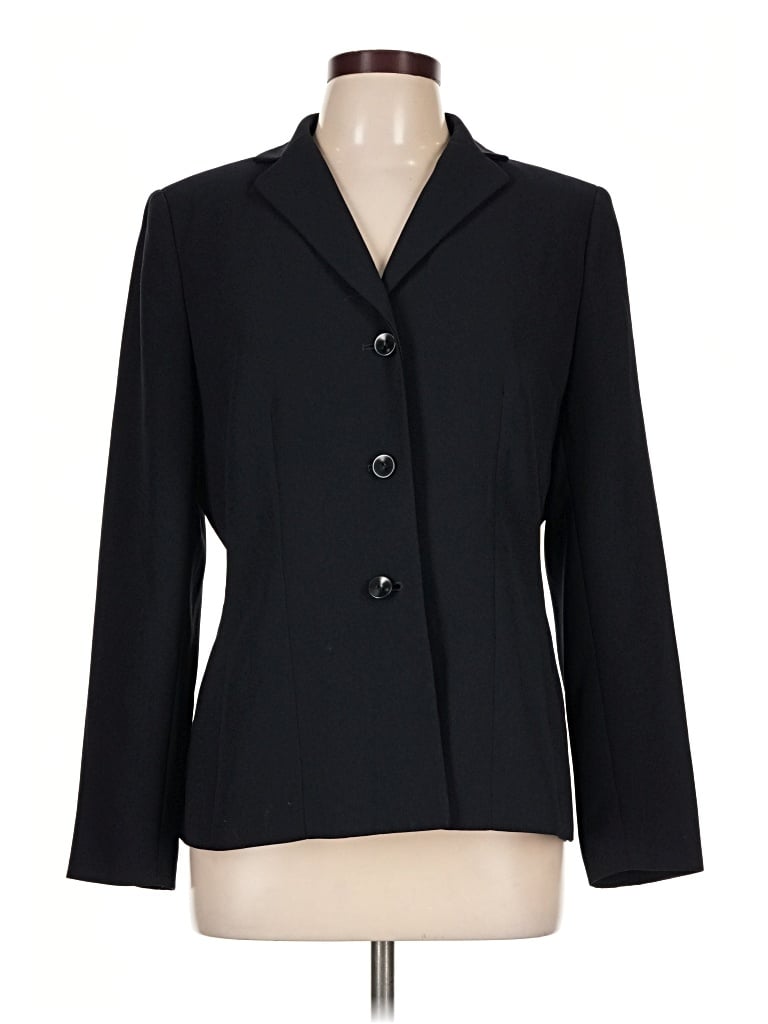 Pre-owned Jones Studio Blazer Jacket In Black