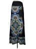 Apt. 9 Paisley Blue Casual Skirt Size S - photo 2