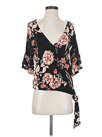 Xhilaration 3/4 Sleeve Blouse (view 1)