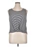 Maison Jules Black Sleeveless Top Size XL - photo 1