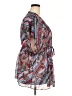 Bisou Bisou 100% Polyester Blue Kimono Size 2X - photo 4