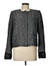Zac Posen 100% Polyester Tweed Gray Jacket Size 10 - photo 1