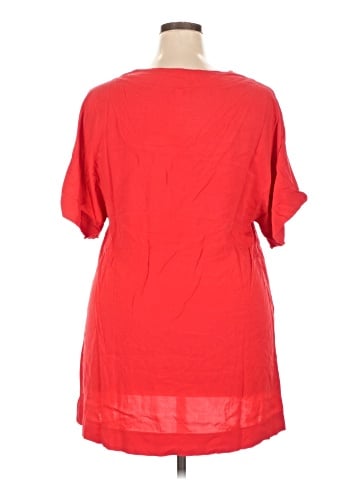 Swim by Cacique Short Sleeve Blouse (view 2)