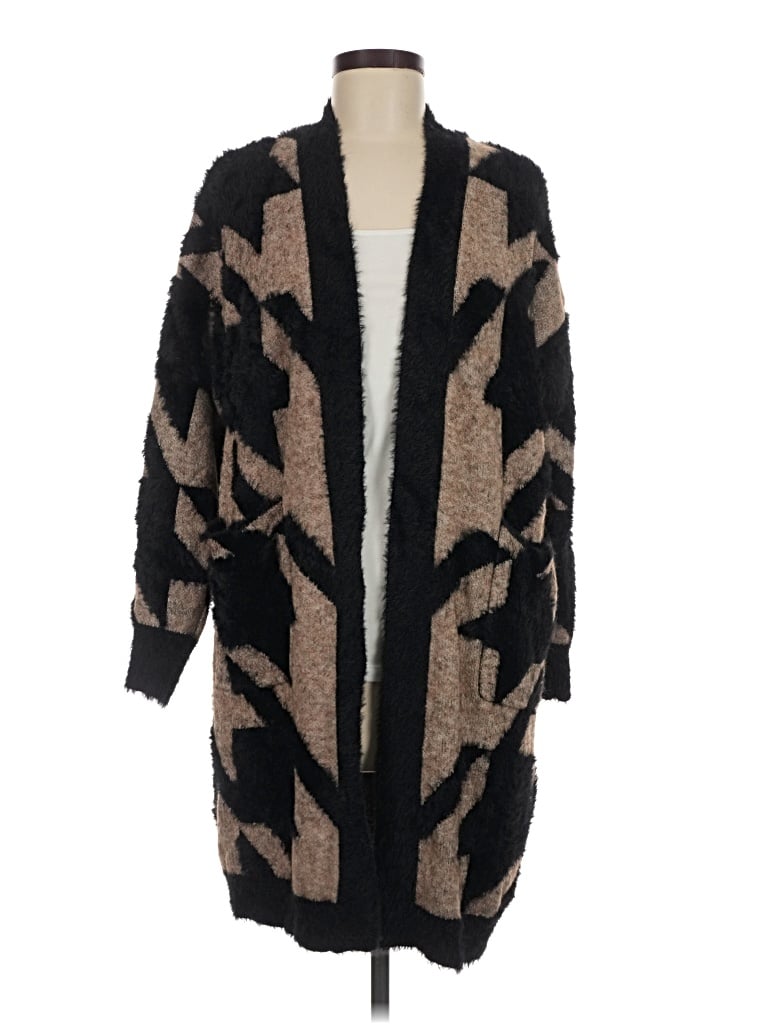 Pre-owned Lush Cardigan Sweater In Brown