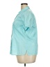 Basic Editions Teal Short Sleeve Blouse Size XXL - photo 5