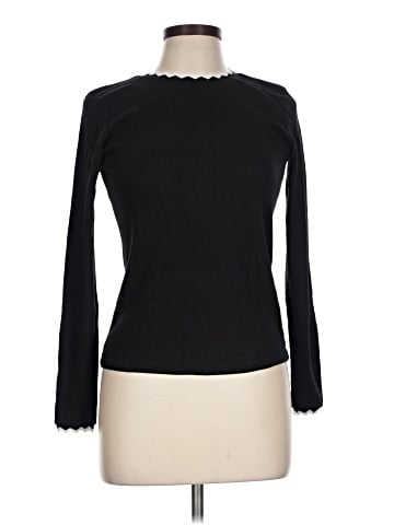 Zara W&B Collection Long Sleeve T-Shirt (view 1)
