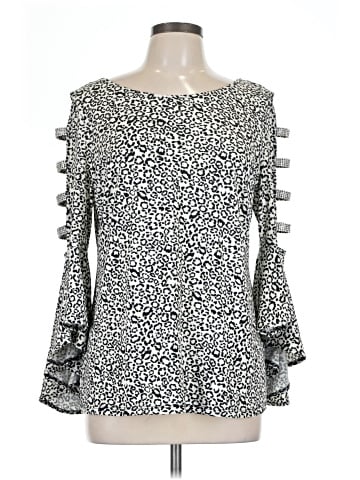 MSK Long Sleeve Blouse (view 1)