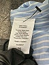 Talbots Stripes Blue Long Sleeve Button-Down Shirt Size 10 - photo 8