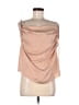Free People 100% Polyester Tan Sleeveless Blouse Size S - photo 1