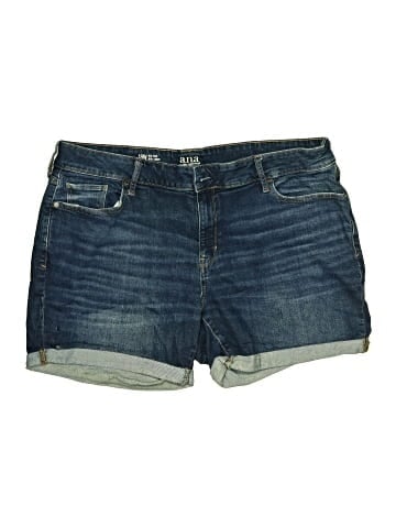 a.n.a. A New Approach Denim Shorts (view 1)