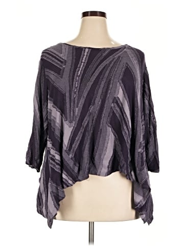 Simply Vera Vera Wang 3/4 Sleeve Blouse (view 1)