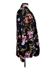 Express 100% Polyester Floral Black Blazer Size M - photo 4