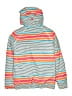 Roxy 100% Polyester Stripes Blue Jacket Size 14 - photo 2