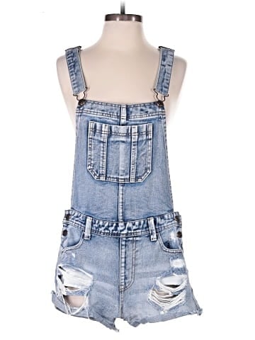 Forever 21 Overall Shorts (view 1)