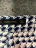 Zara Basic Houndstooth Blue Casual Pants Size M - photo 7