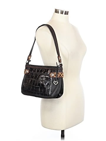 Brighton Leather Shoulder Bag (view 2)