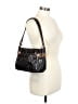 Brighton 100% Leather Animal Print Black Leather Shoulder Bag One size - photo 2