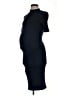 Hatch Black Casual Dress Size XS Maternity (0) - photo 1