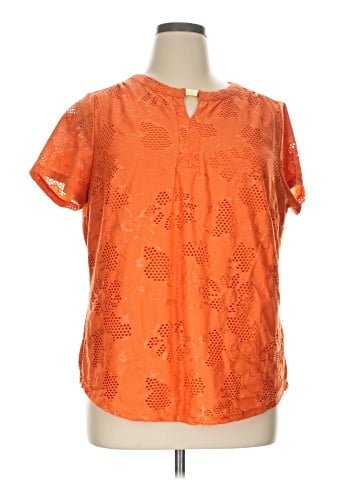 Allison Daley Short Sleeve Blouse (view 1)