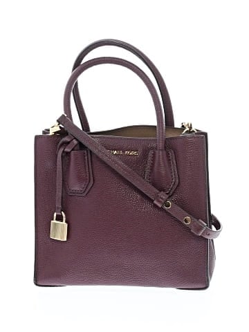 MICHAEL Michael Kors Leather Satchel (view 1)