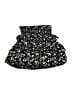 Aqua 100% Polyester Floral Black Skirt Size 9 - 10 - photo 2