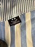 Assorted Brands 100% Polyester Stripes Blue Long Sleeve Blouse Size L - photo 7