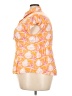 Cato Orange Short Sleeve Blouse Size 22 - photo 5