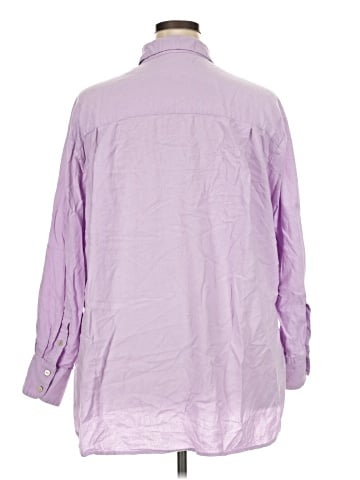 Lane Bryant Long Sleeve Blouse (view 2)