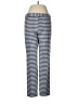 Zara Basic Houndstooth Blue Casual Pants Size M - photo 1