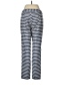 Zara Basic Houndstooth Blue Casual Pants Size M - photo 2