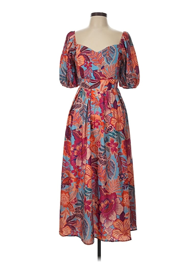 Pre-owned Flying Tomato Casual Dress In Brown