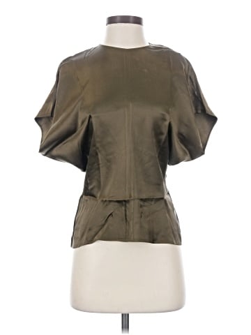 LILYSILK Short Sleeve Silk Top (view 1)