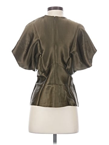 LILYSILK Short Sleeve Silk Top (view 2)