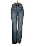 Lovers + Friends Chevron-herringbone Blue Jeans Size 25 waist - photo 1