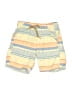 Max Boy Stripes Yellow Board Shorts Size 5 - 6 - photo 1