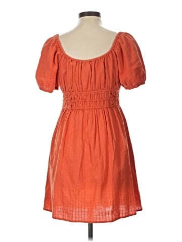 Madewell Dobby Sophia Tie-Front Mini Dress (view 2)
