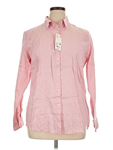 Uniqlo Long Sleeve Button-Down Shirt (view 1)