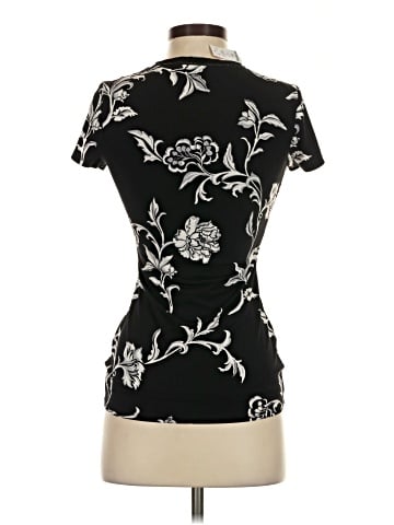 White House Black Market Short Sleeve Blouse (view 2)