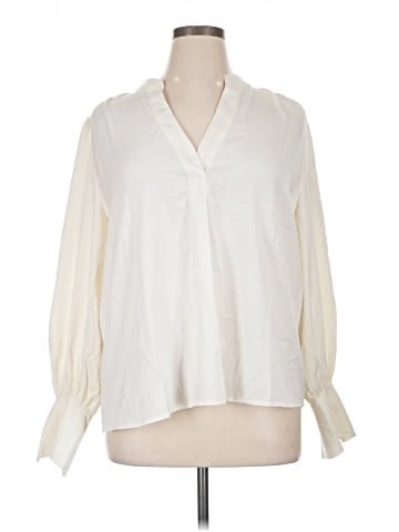 Banana Republic Factory Store Long Sleeve Blouse (view 1)