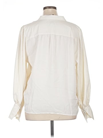 Banana Republic Factory Store Long Sleeve Blouse (view 2)