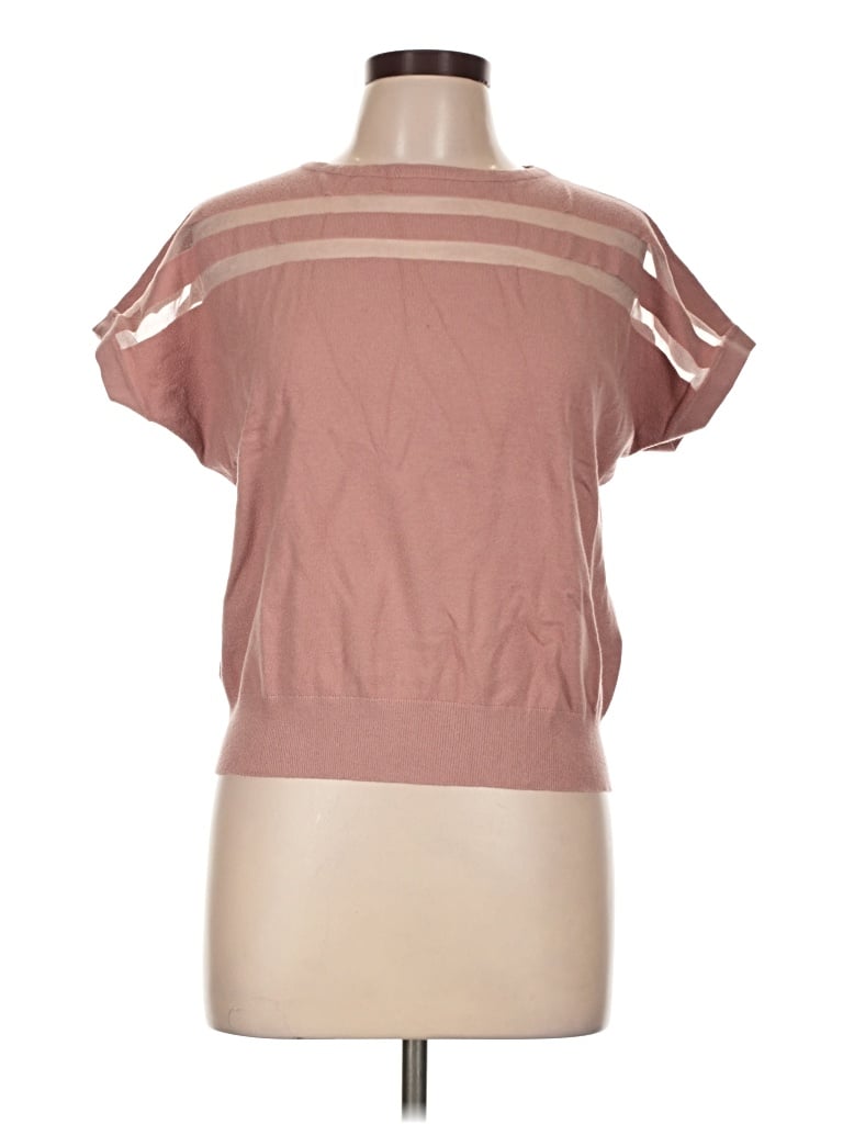 Pre-owned Sioni Pullover Sweater In Pink