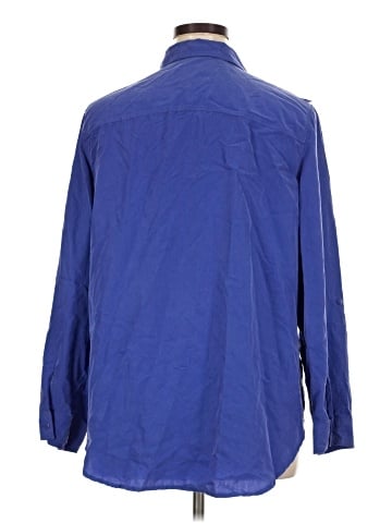 Chico's 3/4 Sleeve Button-Down Shirt (view 2)