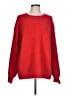 Princess Polly Solid Red Pullover Sweater Size L - photo 1