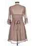 Atmosphere 100% Polyester Tan Casual Dress Size 10 - photo 2