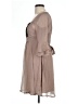 Atmosphere 100% Polyester Tan Casual Dress Size 10 - photo 5